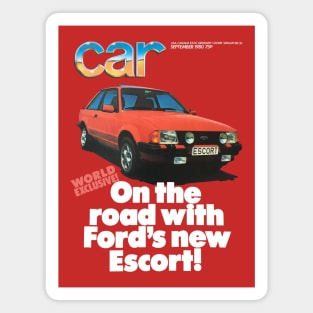 FORD ESCORT XR3 - magazine cover Magnet